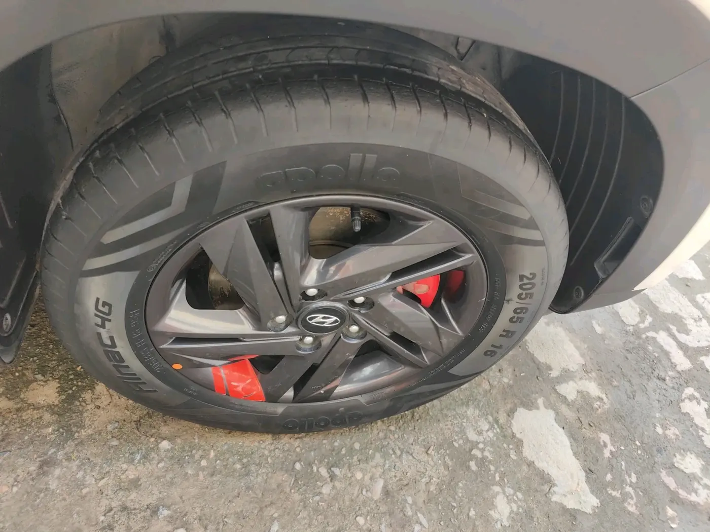 2022 Hyundai Creta S PLUS KNIGHT 1.5 DIESEL, Diesel, Manual, 47,194 km, tyre