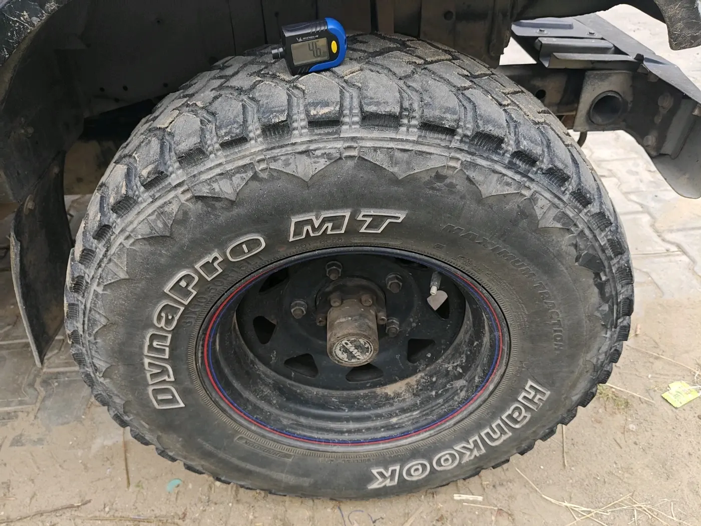 2015 Mahindra Thar CRDE 4X4 AC, Diesel, Manual, 67,207 km, tyre