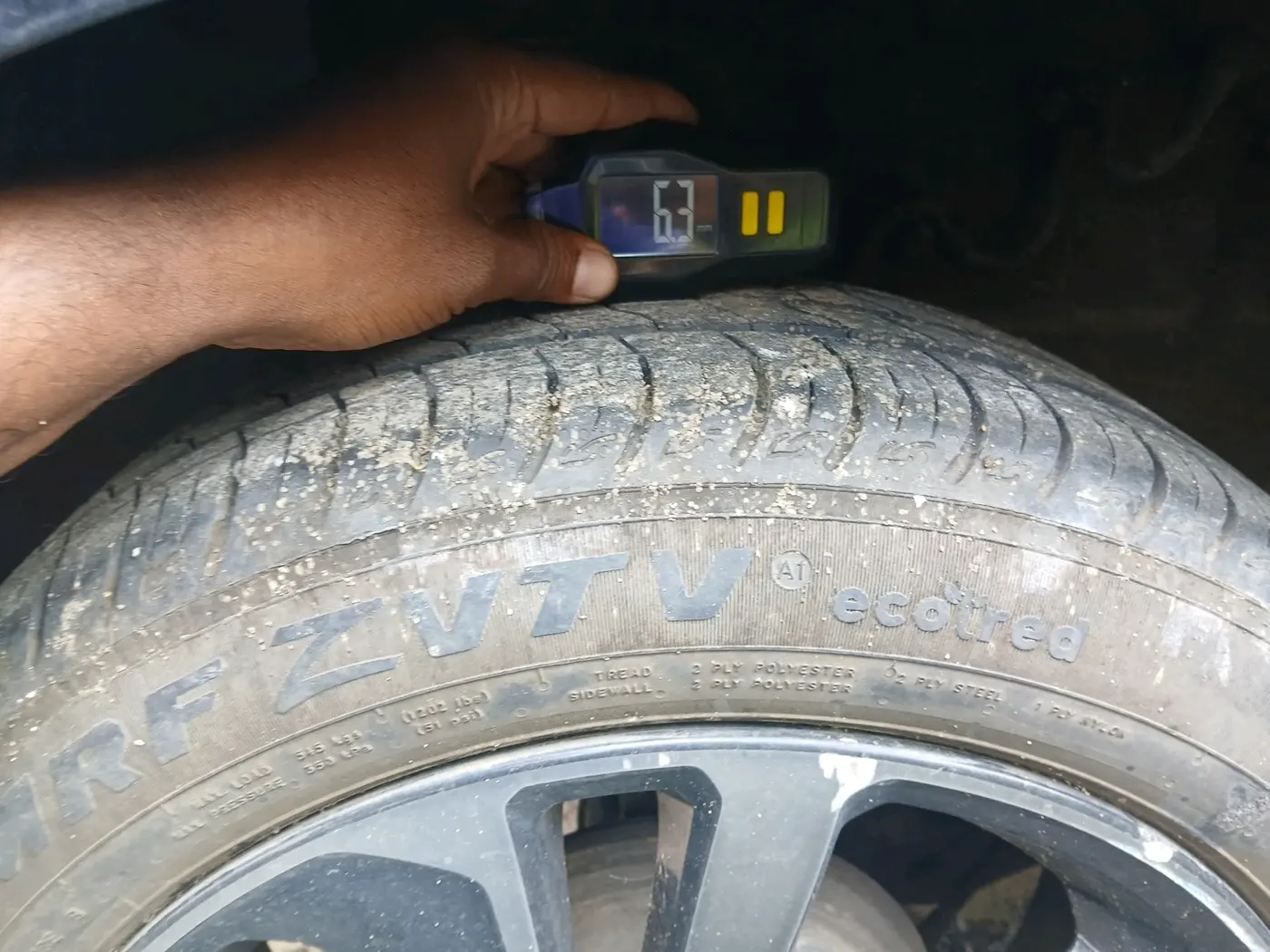 2021 Tata ALTROZ XZ PLUS PETROL DARK EDITION, Petrol, Manual, 9,817 km, tyre