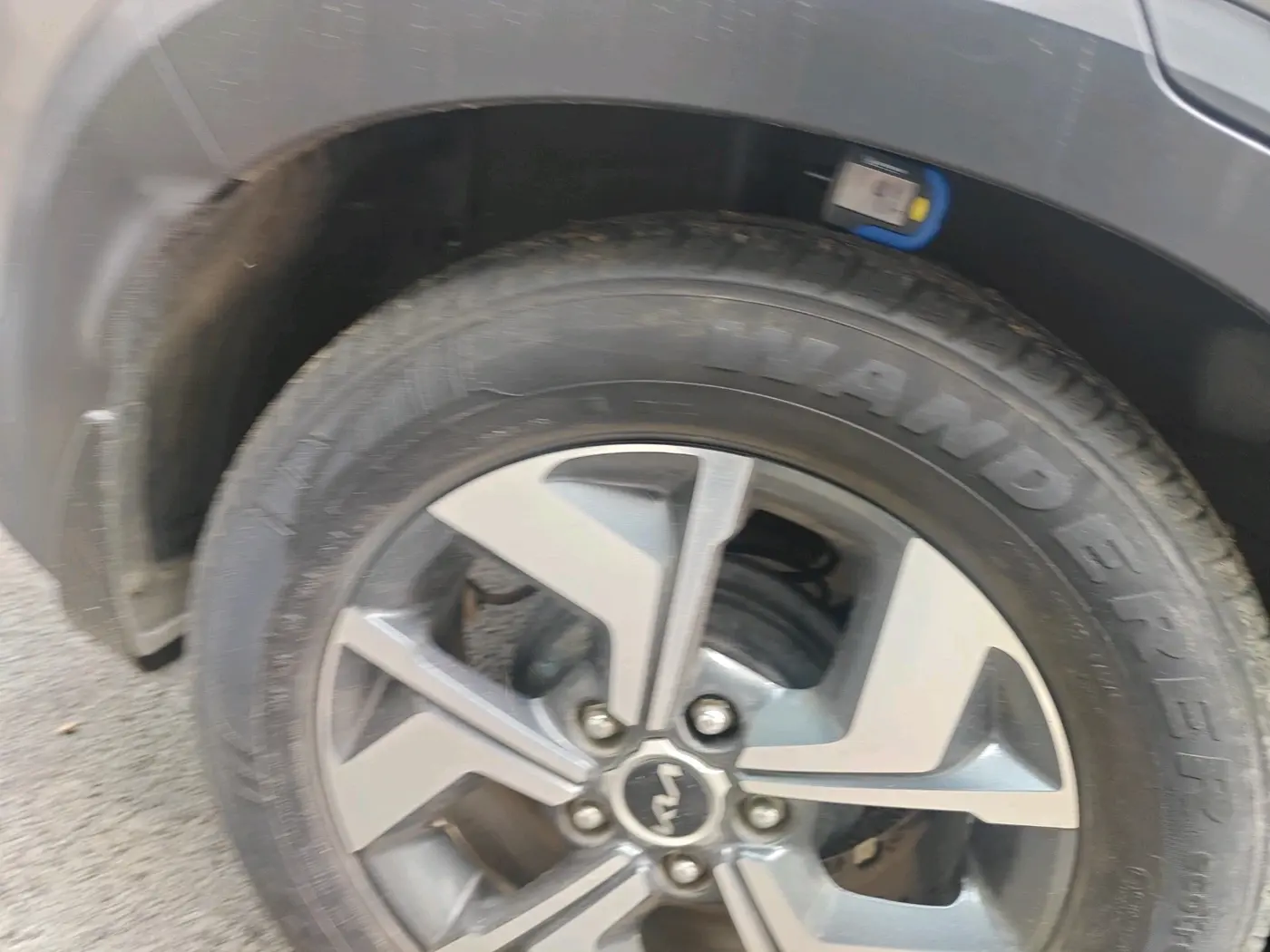 2021 KIA SONET HTX 1.5, Diesel, Manual, 68,945 km, tyre