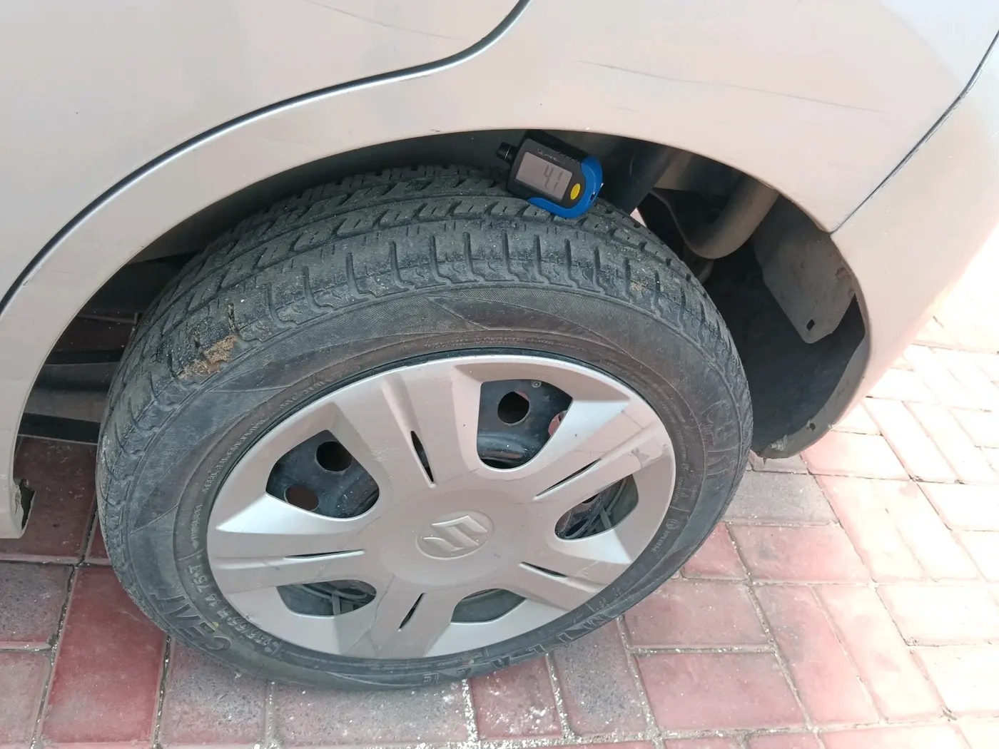 2018 Maruti Wagon R 1.0 VXI, Petrol, Manual, 35,722 km, tyre