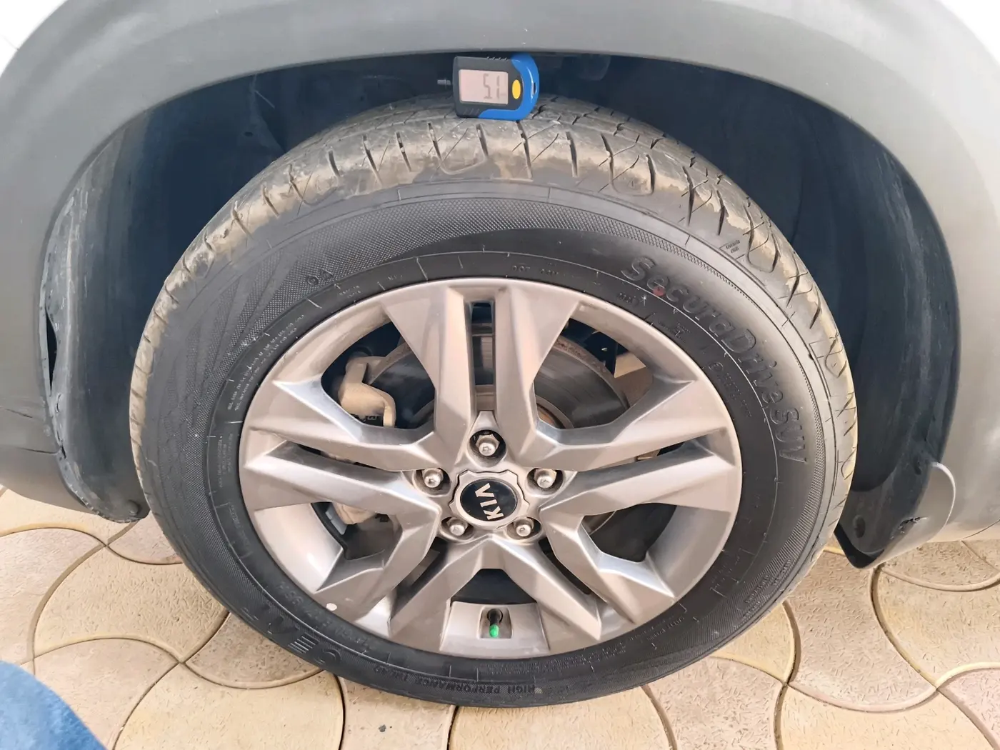 2019 KIA SELTOS HTX PLUS 1.5 DIESEL, Diesel, Manual, 68,491 km, tyre