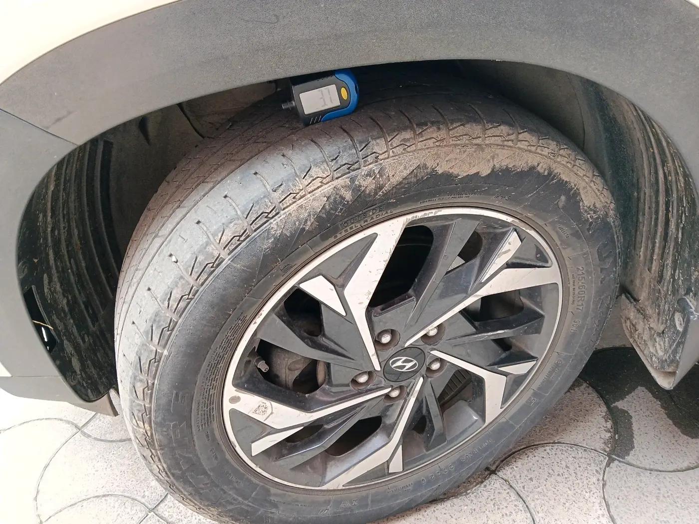 2022 Hyundai Creta SX (O) IVT 1.5 PETROL, Petrol, Automatic, 51,523 km, tyre