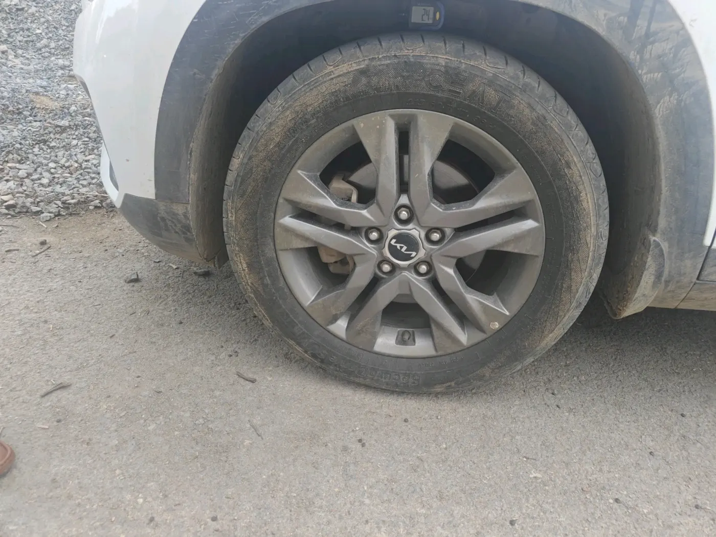 2021 KIA SELTOS HTX 1.5 DIESEL, Diesel, Manual, 82,700 km, tyre