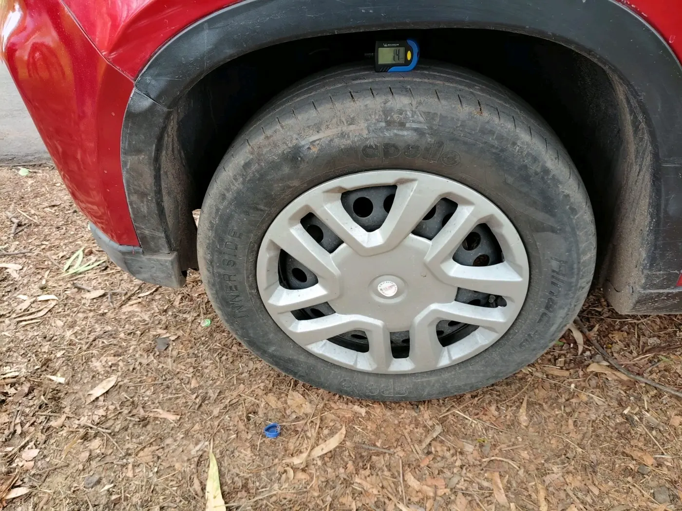 2022 Maruti Vitara Brezza VXI, CNG, Manual, 66,149 km, tyre