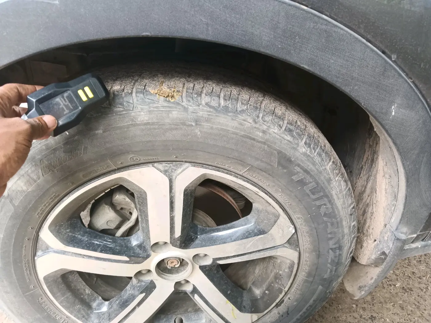 2022 Tata NEXON XZA PLUS DIESEL, Diesel, Automatic, 91,772 km, tyre