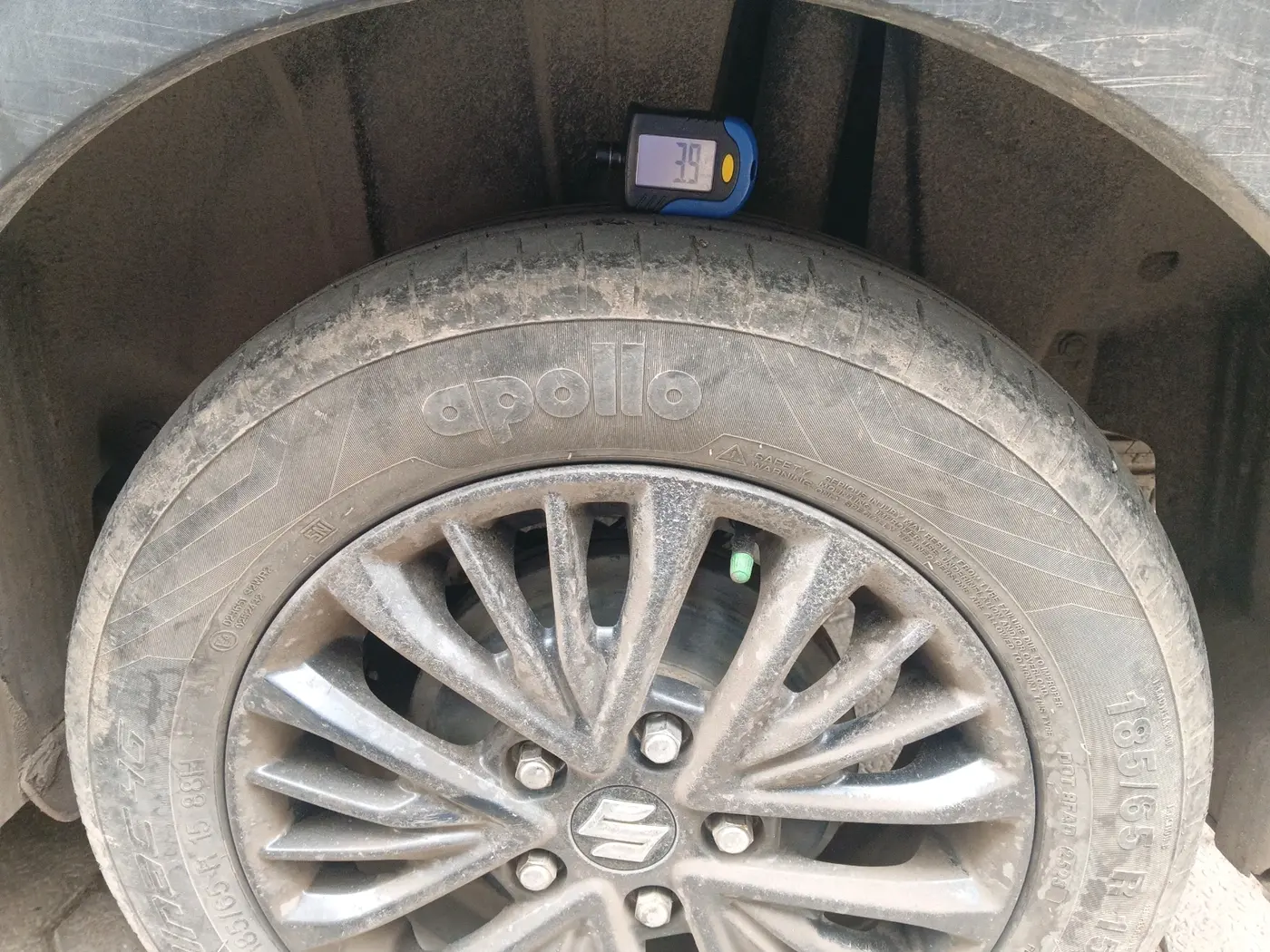 2022 Maruti XL6 ALPHA AT, Petrol, Automatic, 92,841 km, tyre