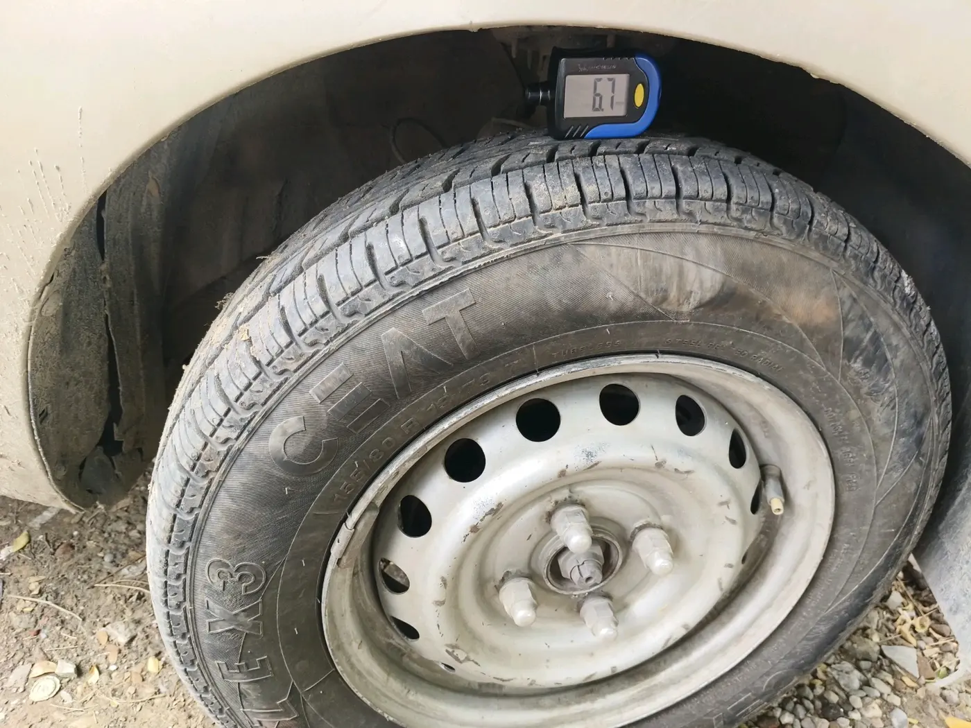 2019 Hyundai NEW SANTRO MAGNA, CNG, Manual, 1,07,626 km, tyre