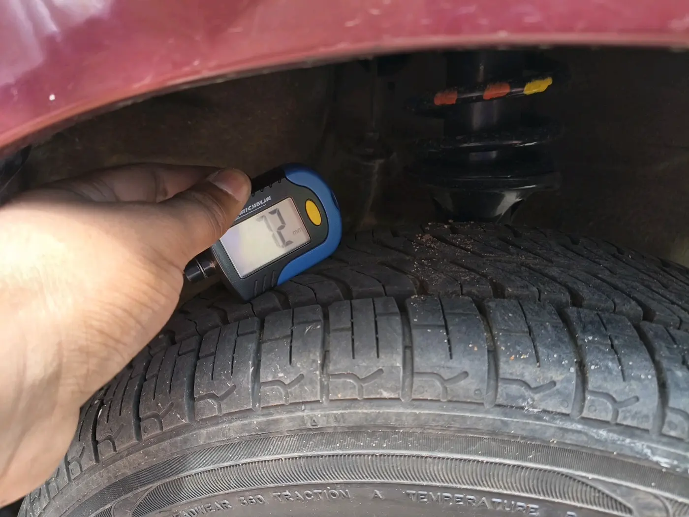 2015 Maruti Alto K10 VXI, Petrol, Manual, 78,676 km, tyre