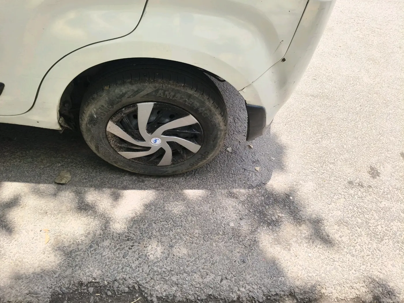 2021 Maruti New Wagon-R LXI CNG 1.0, CNG, Manual, 74,467 km, tyre