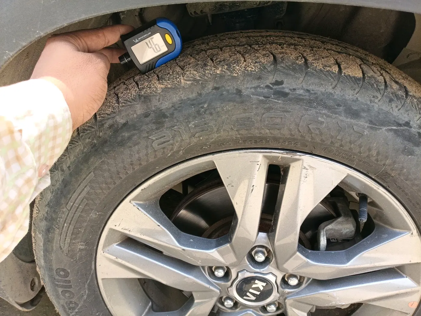 2019 KIA SELTOS HTX PLUS AT1.5 DIESEL, Diesel, Automatic, 1,24,059 km, tyre