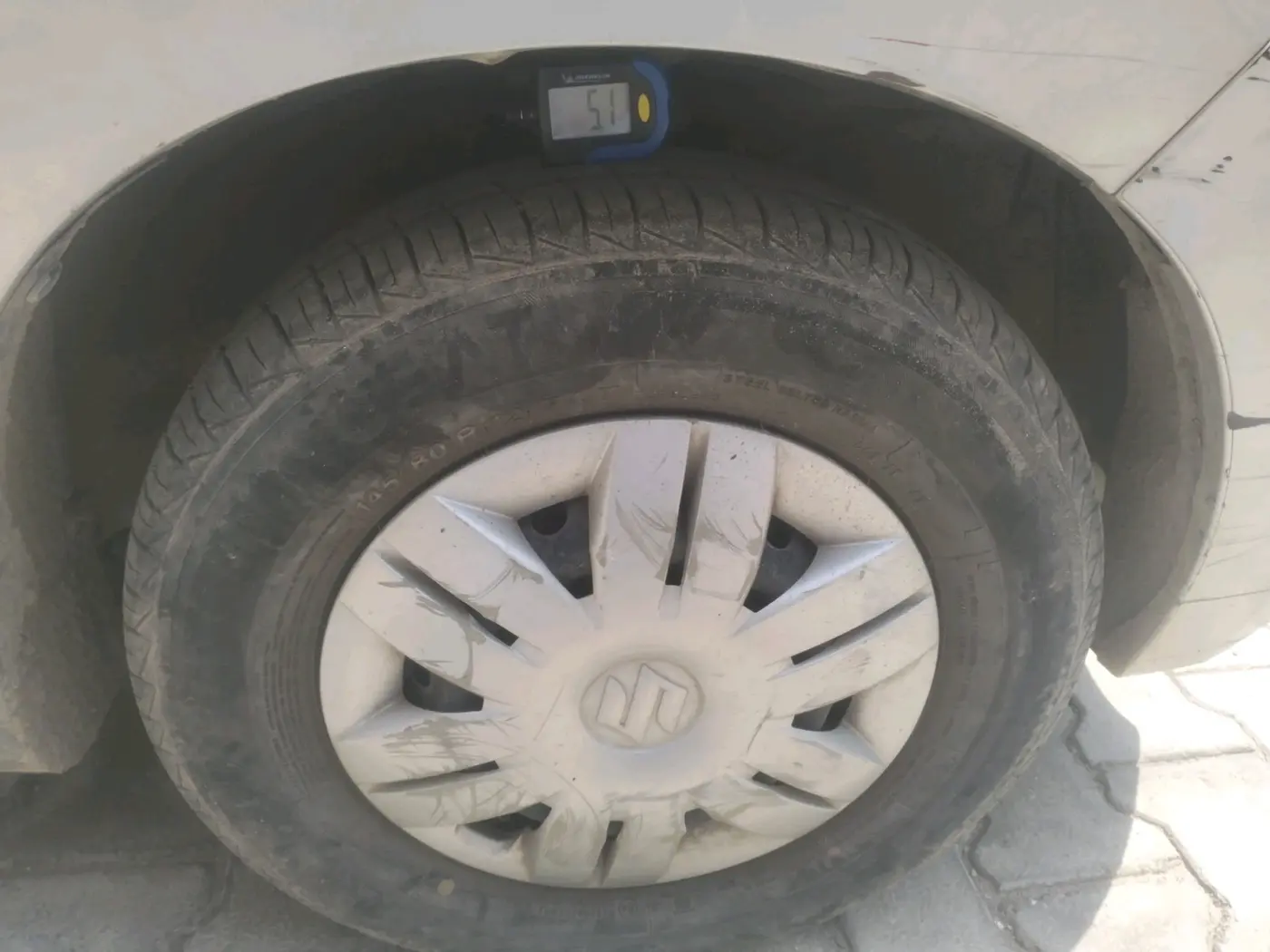 2021 Maruti Alto VXI, Petrol, Manual, 13,322 km, tyre