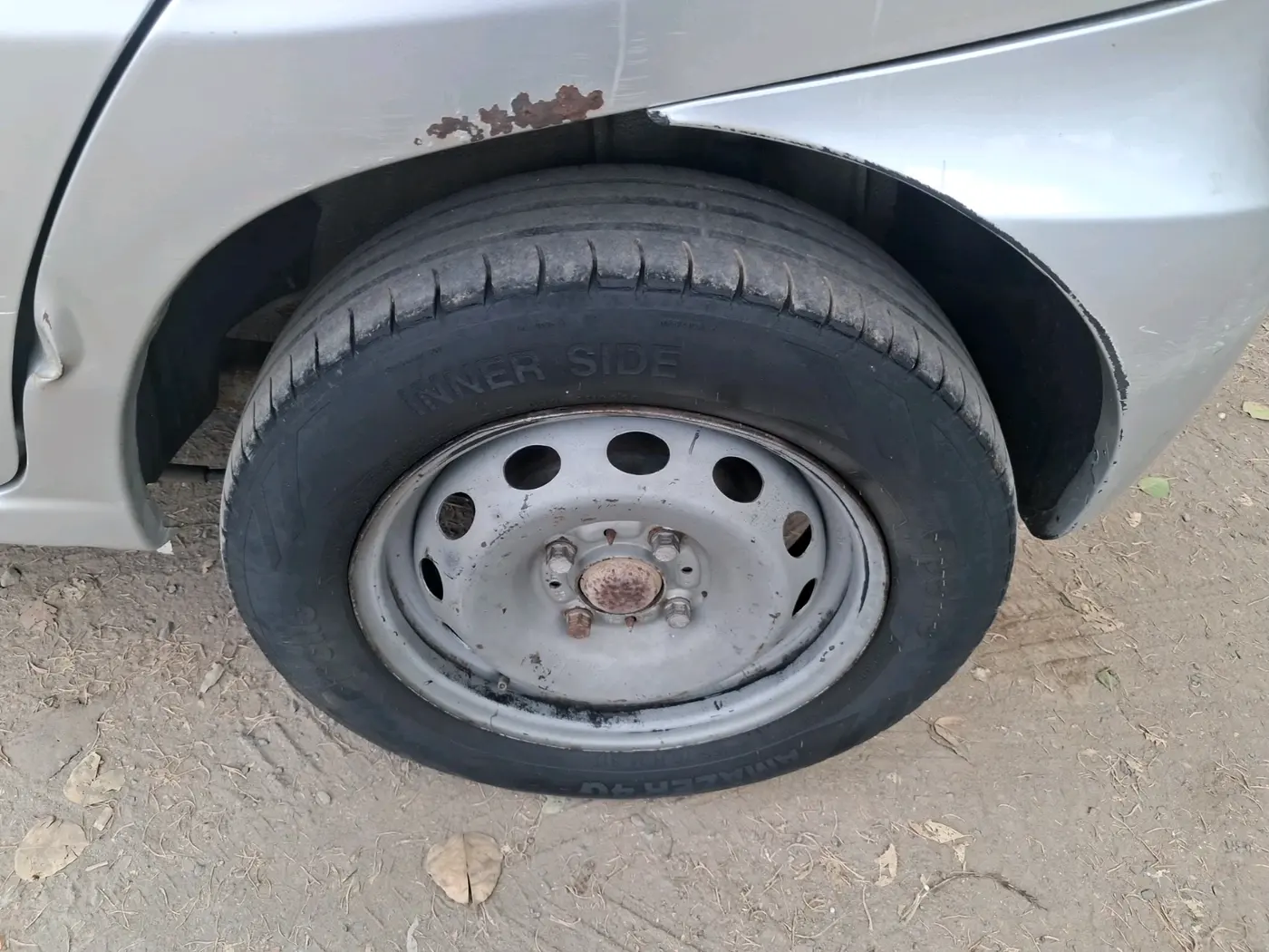 2011 Tata Indica EV2 LX, Diesel, Manual, 1,03,428 km, tyre