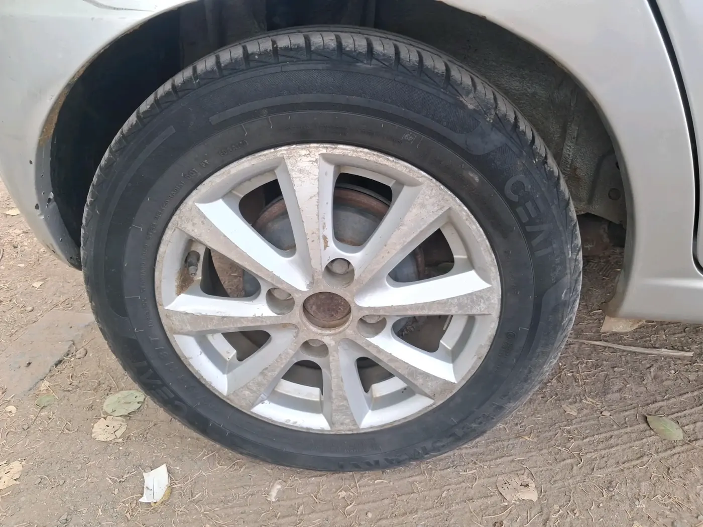 2011 Tata Indica EV2 LX, Diesel, Manual, 1,03,428 km, tyre