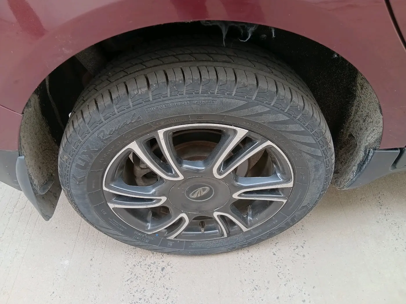 2018 Mahindra MARAZZO M8 7 STR, Diesel, Manual, 86,519 km, tyre