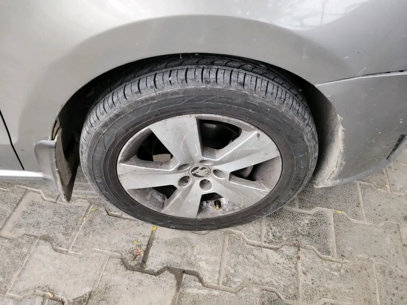 2017 Skoda Rapid STYLE 1.5 TDI AT, Diesel, Automatic, 77,762 km, tyre