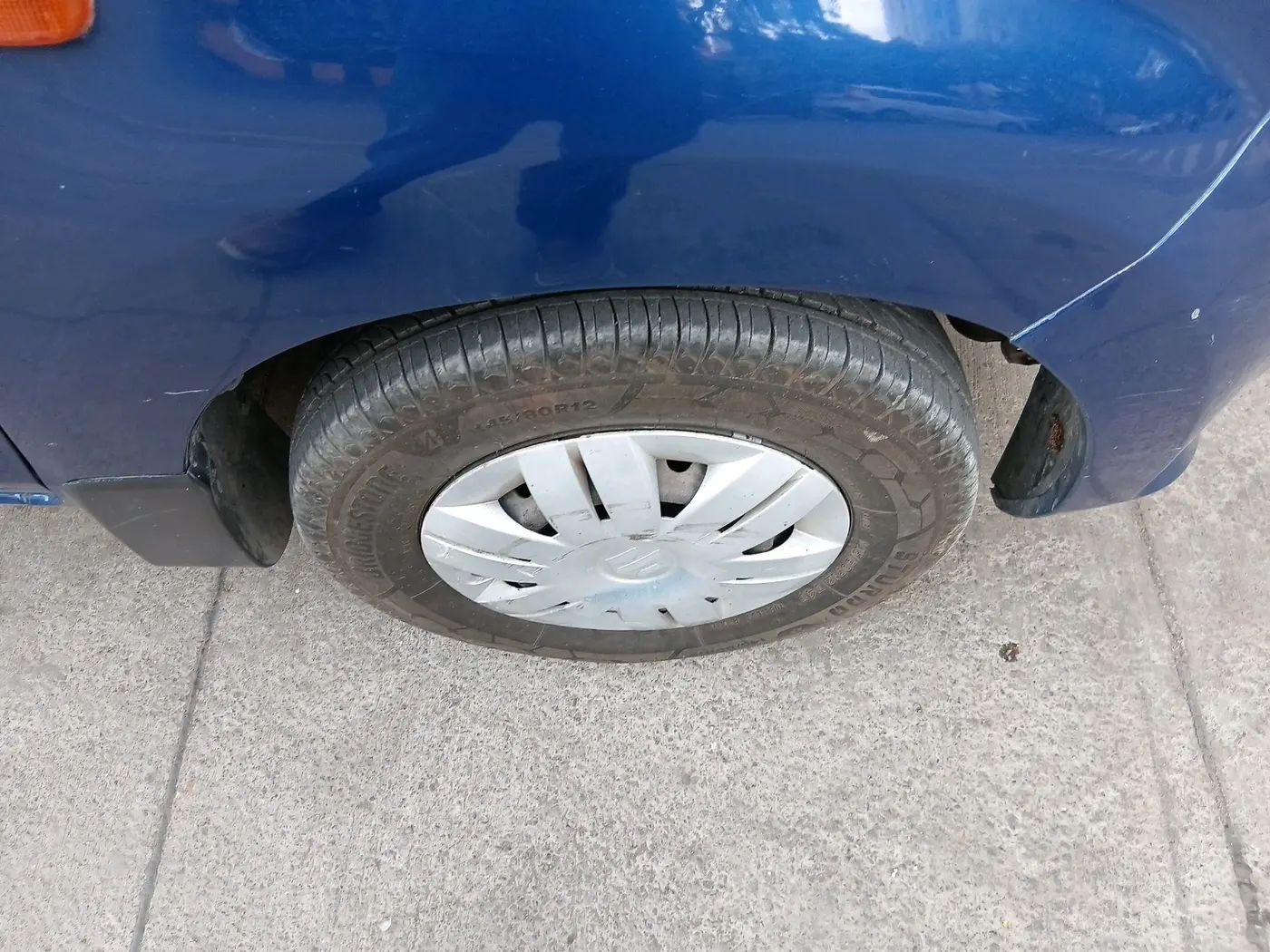 2013 Maruti Alto 800 LXI CNG, CNG, Manual, 47,411 km, tyre