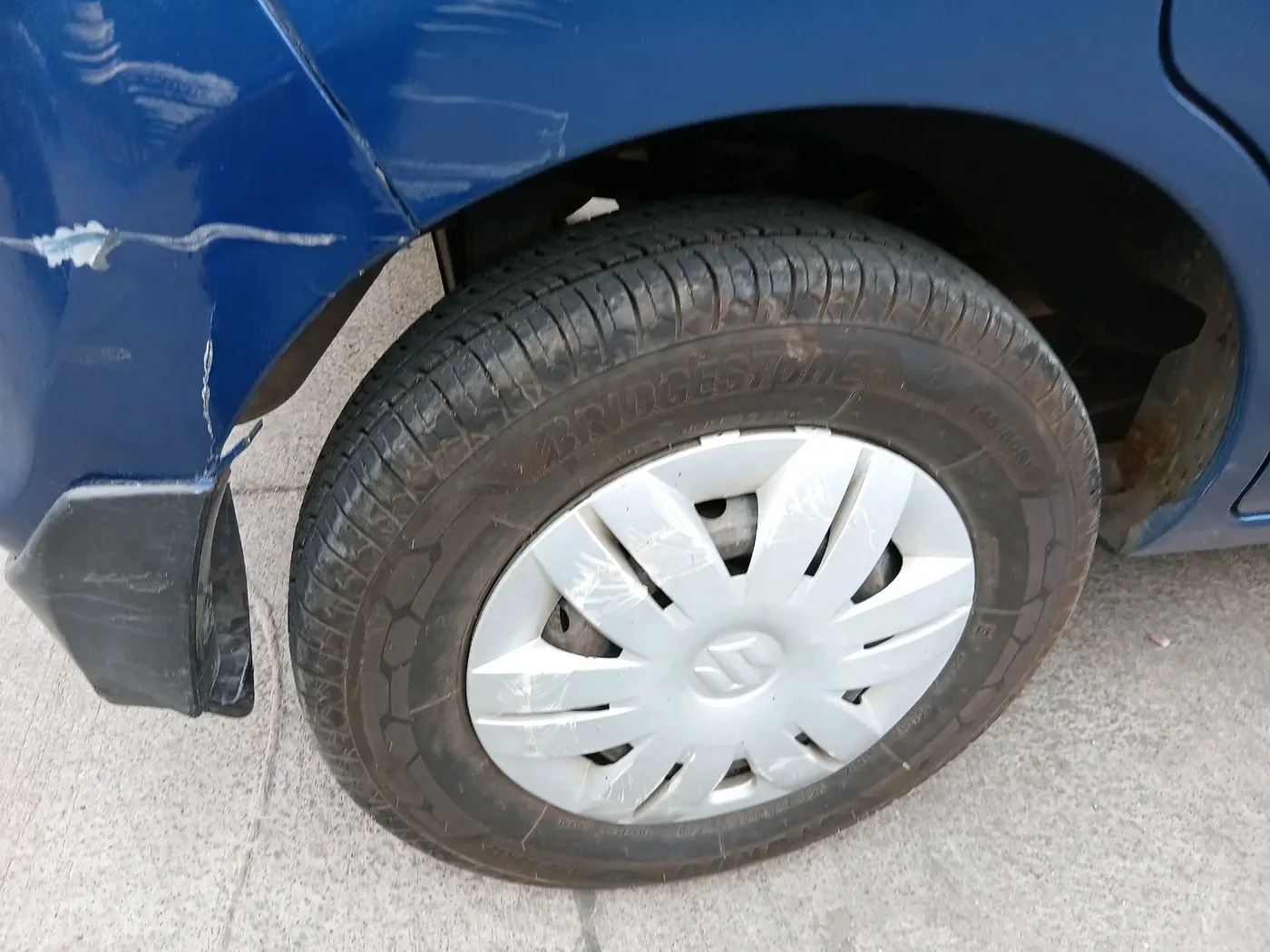 2013 Maruti Alto 800 LXI CNG, CNG, Manual, 47,411 km, tyre