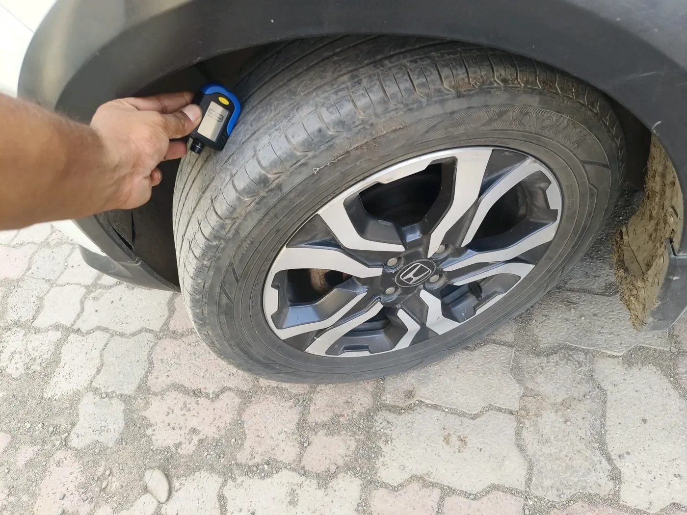 2019 Honda WR-V 1.2L I-VTEC VX MT, CNG, Manual, 1,31,867 km, tyre