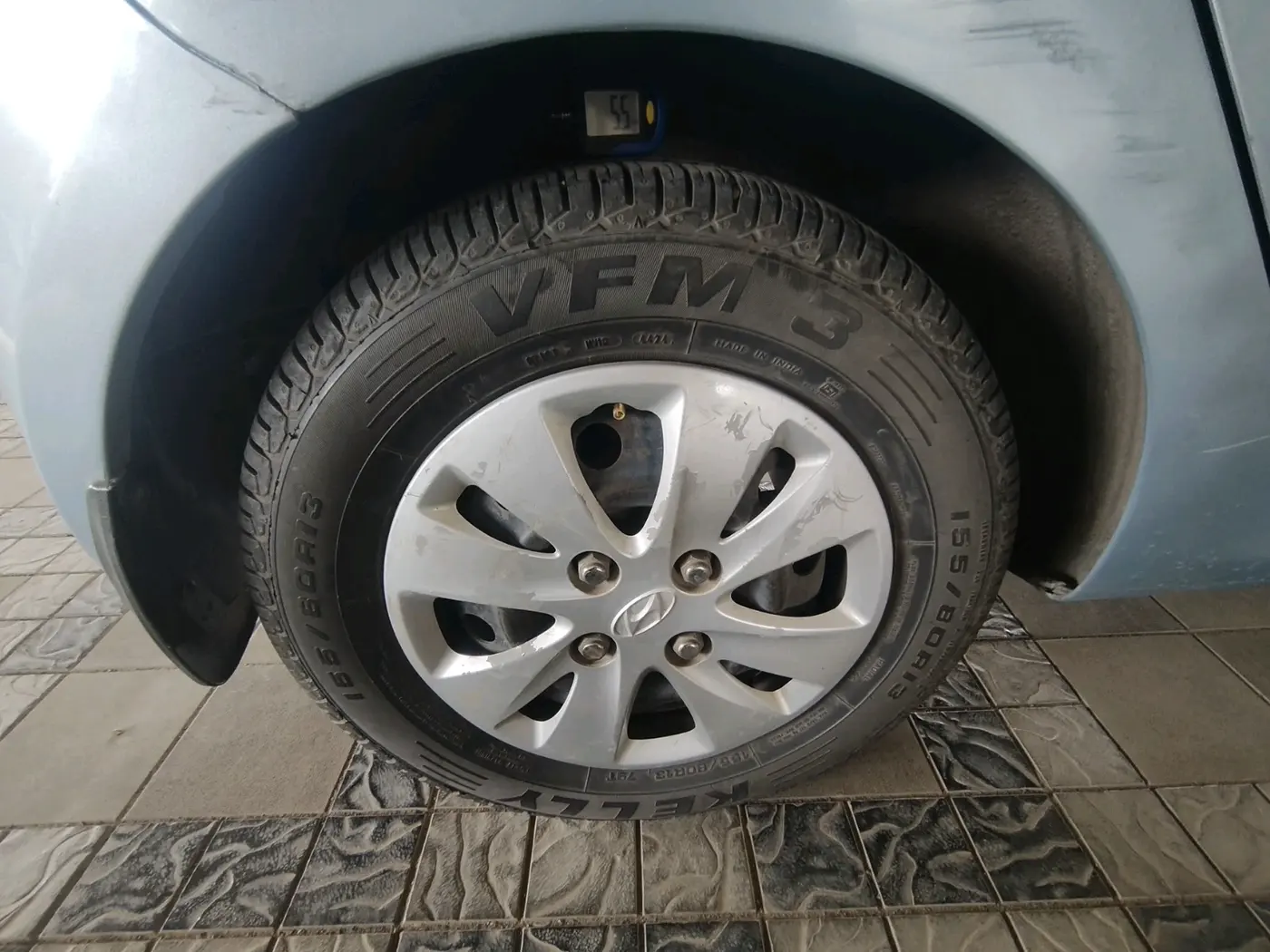 2011 Hyundai i10 SPORTZ 1.2, Petrol, Manual, 54,807 km, tyre