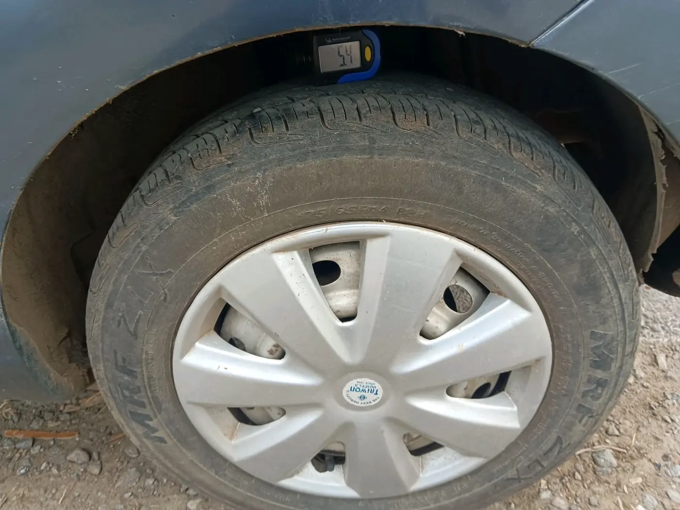 2014 Tata Indica Vista LS TDI, Diesel, Manual, 1,24,197 km, tyre