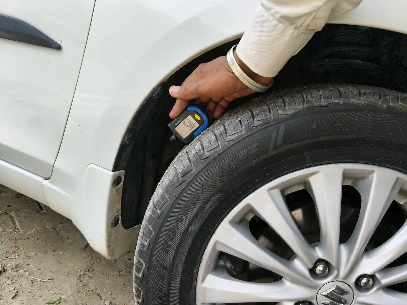 2022 Maruti Ciaz SIGMA 1.5 SHVS MT  PETROL, Petrol, Manual, 85,094 km, tyre