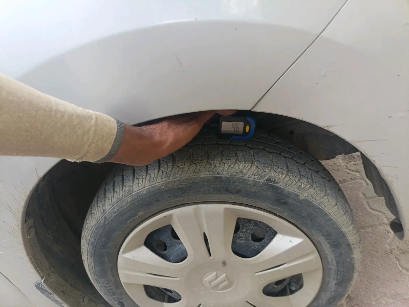 2011 Maruti Wagon R 1.0 VXI, Petrol, Manual, 9,127 km, tyre