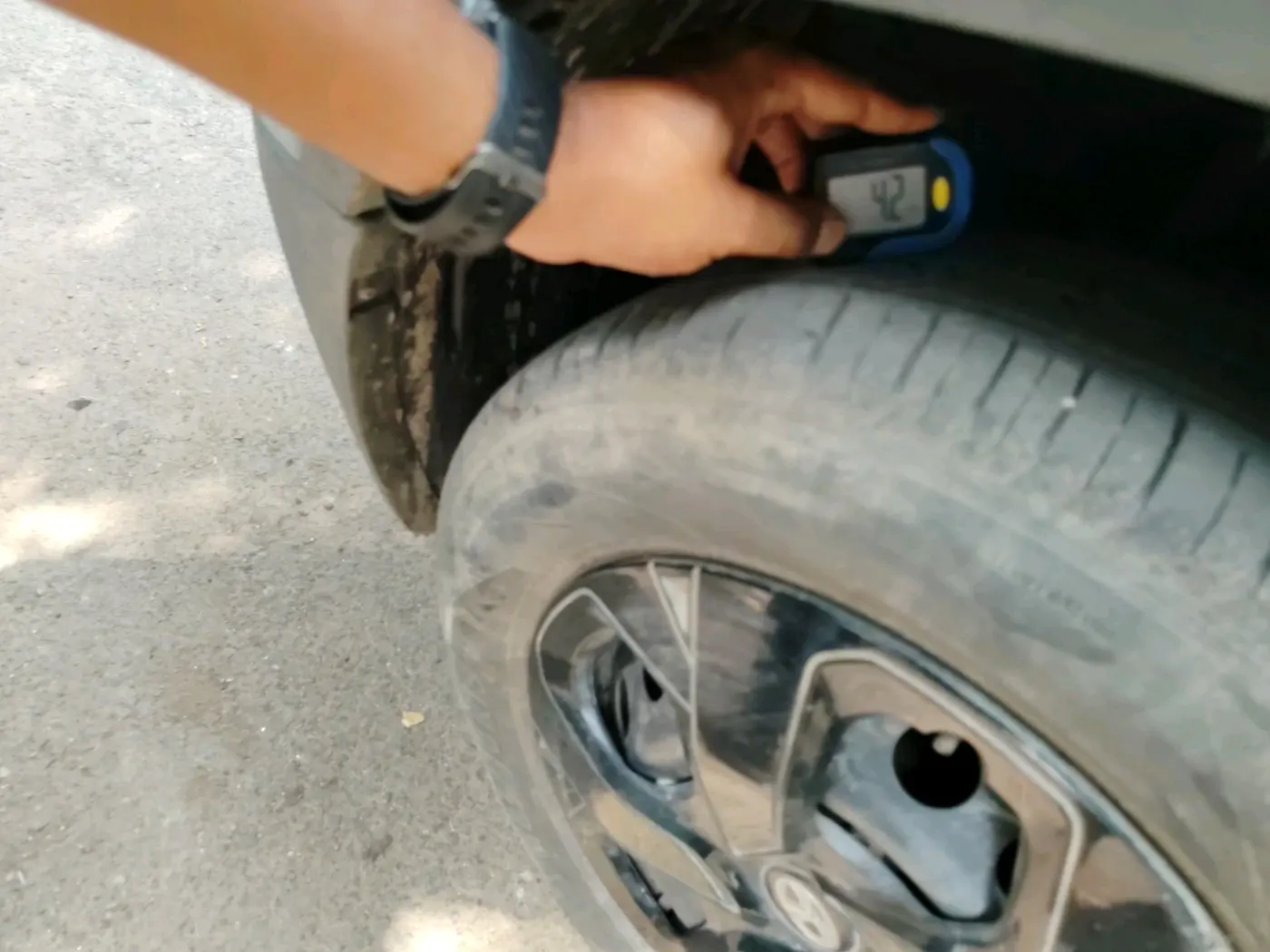 2023 Tata PUNCH ADVENTURE MT, Petrol, Manual, 45,755 km, tyre