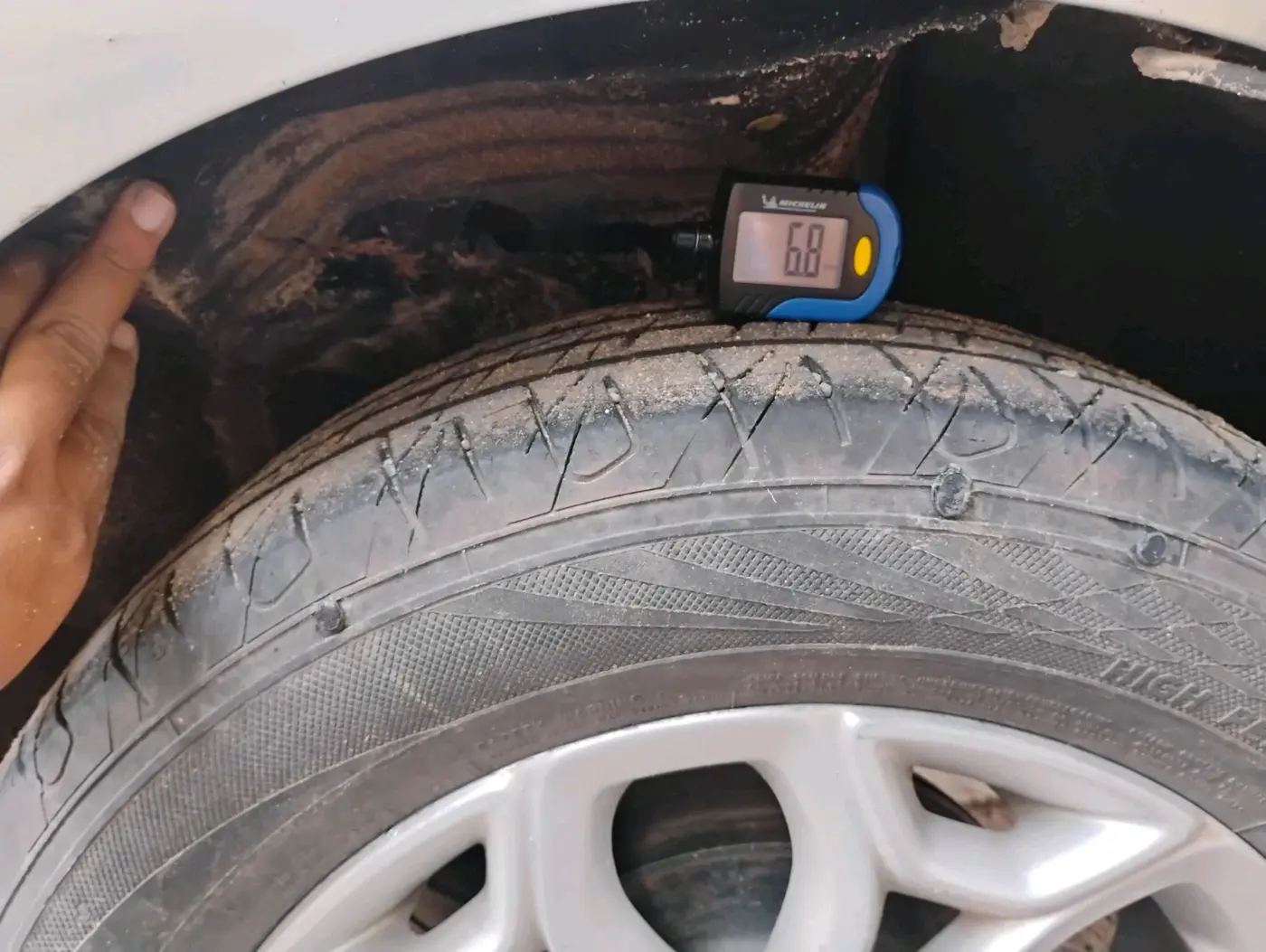 2013 Ford Ecosport TITANIUM 1.5L PETROL AT, Petrol, Automatic, 87,621 km, tyre