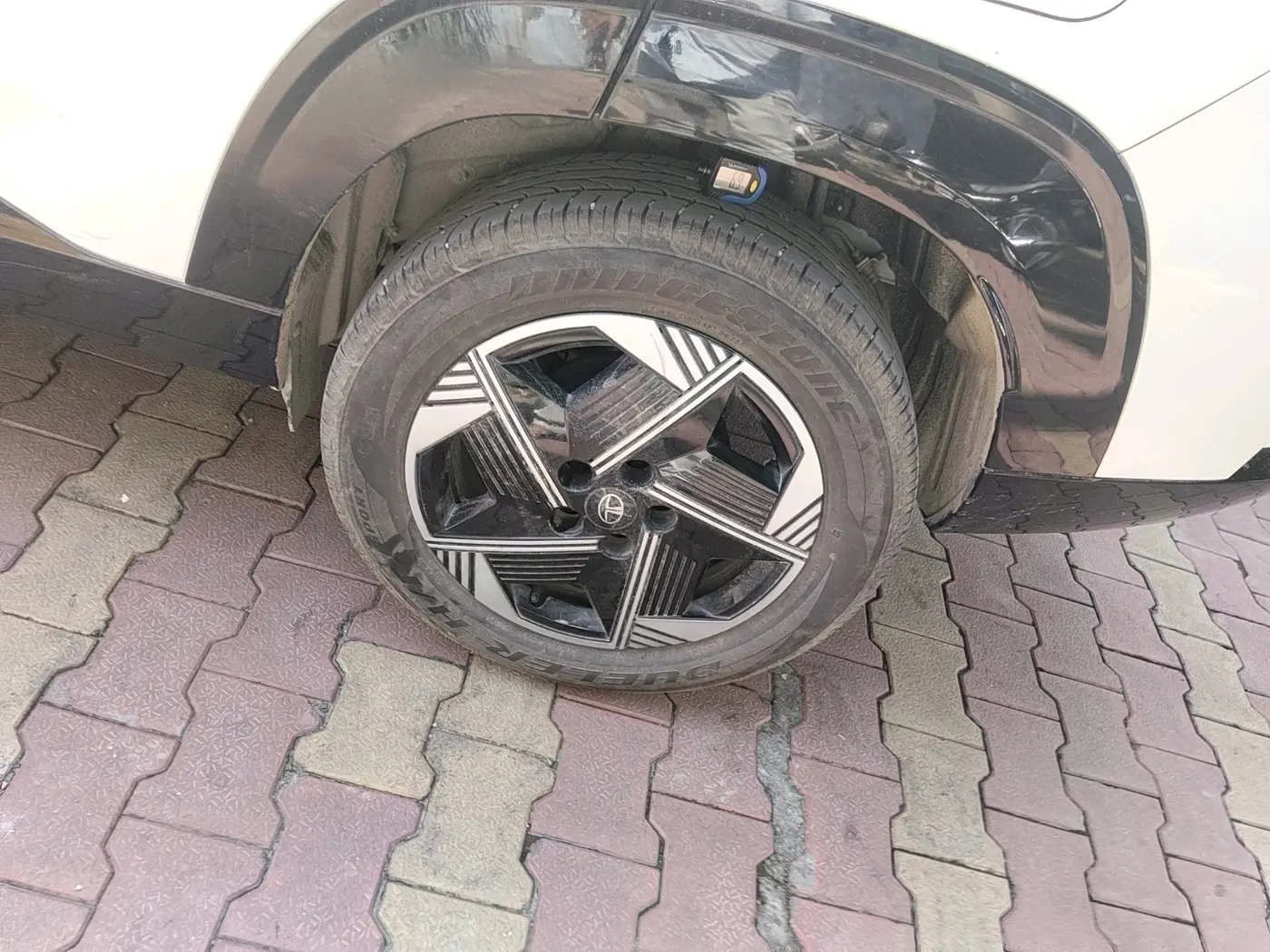 2025 Tata Curvv Pure Plus S 1.2 Petrol 6MT, Petrol, Manual, 12,662 km, tyre