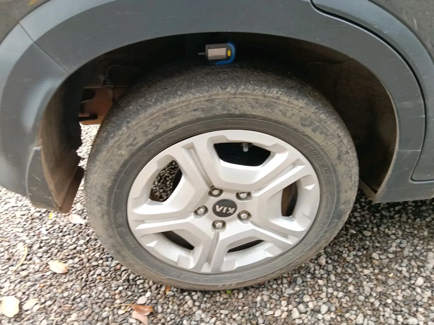 2020 KIA SONET HTK PLUS 1.5 AT, Diesel, Automatic, 45,916 km, tyre