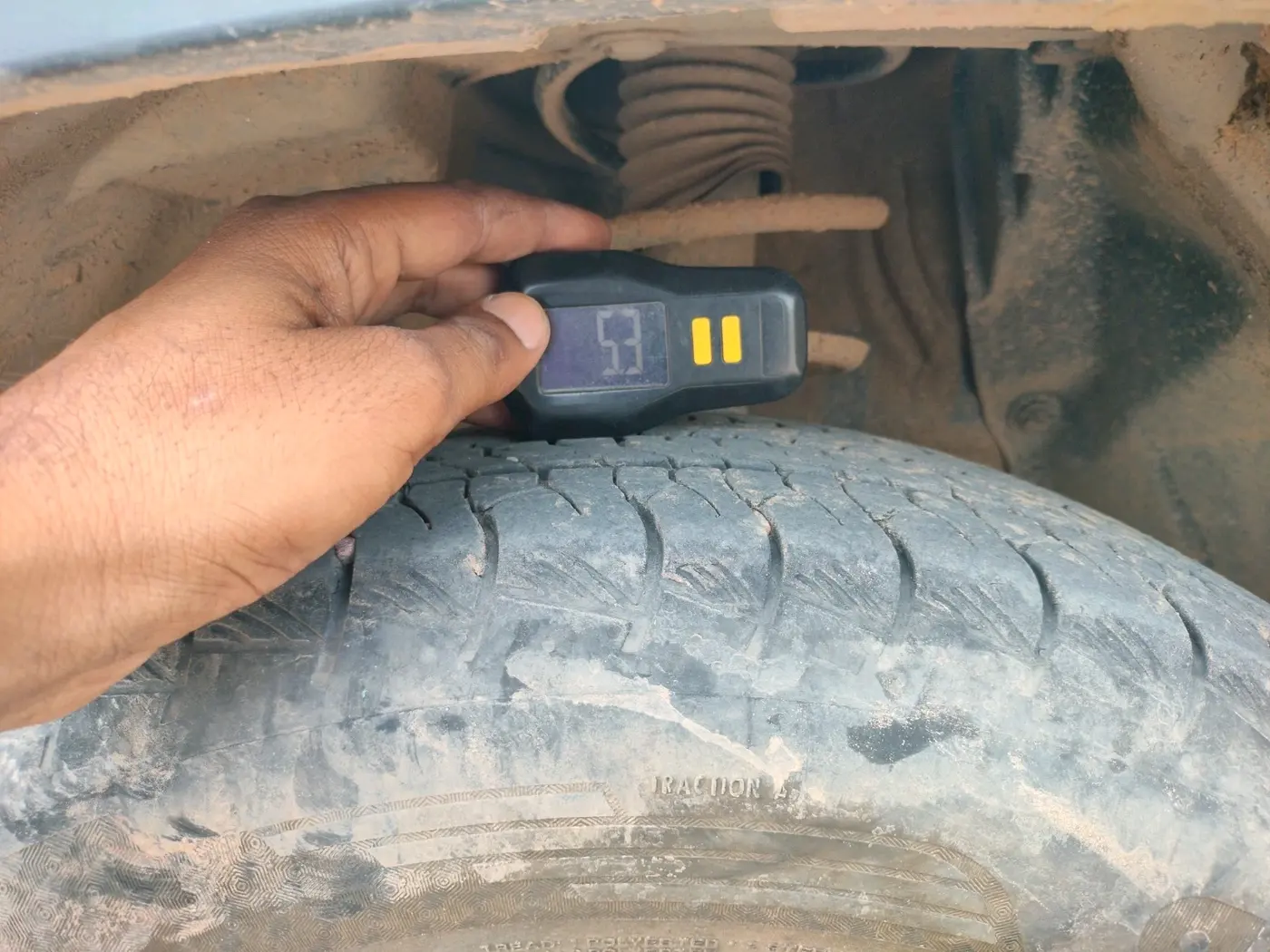 2024 Maruti Grand Vitara DELTA CNG, CNG, Manual, 29,071 km, tyre