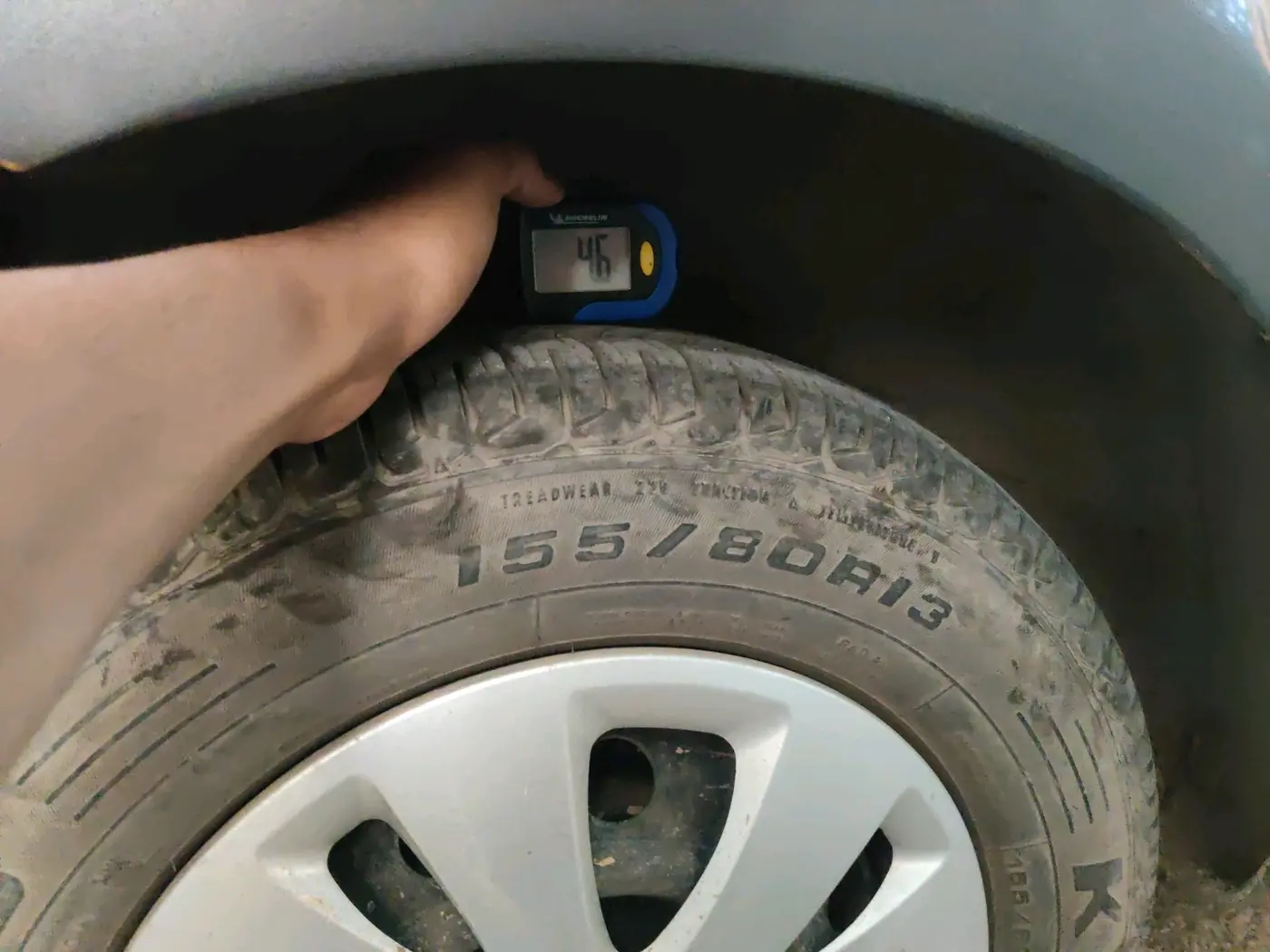 2013 Hyundai i10 MAGNA 1.2, CNG, Manual, 71,205 km, tyre