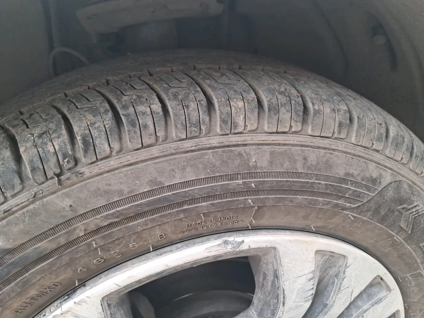 2022 Tata TIGOR XZ PLUS CNG, CNG, Manual, 59,107 km, tyre