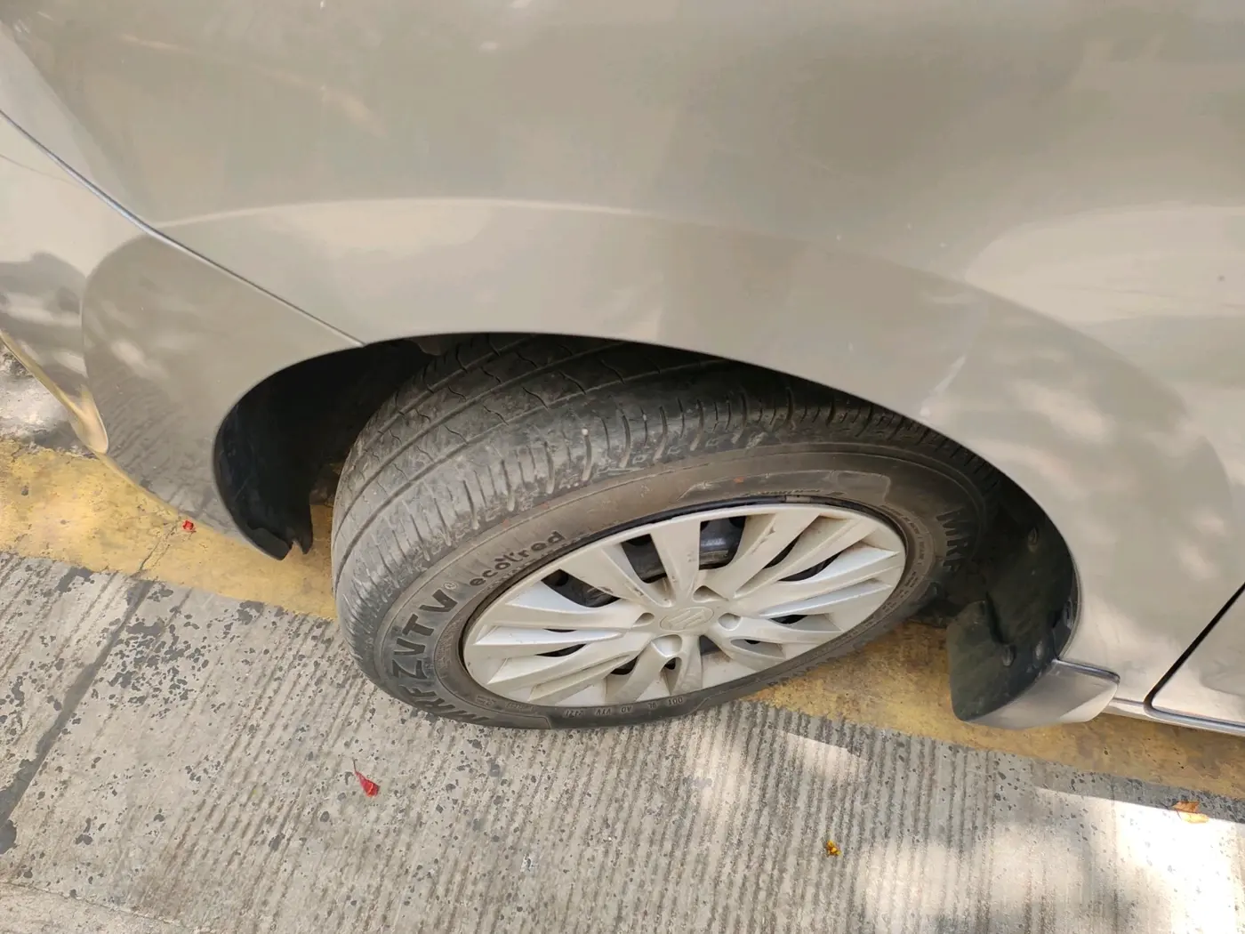 2021 Maruti Baleno DELTA PETROL 1.2, Petrol, Manual, 59,000 km, tyre