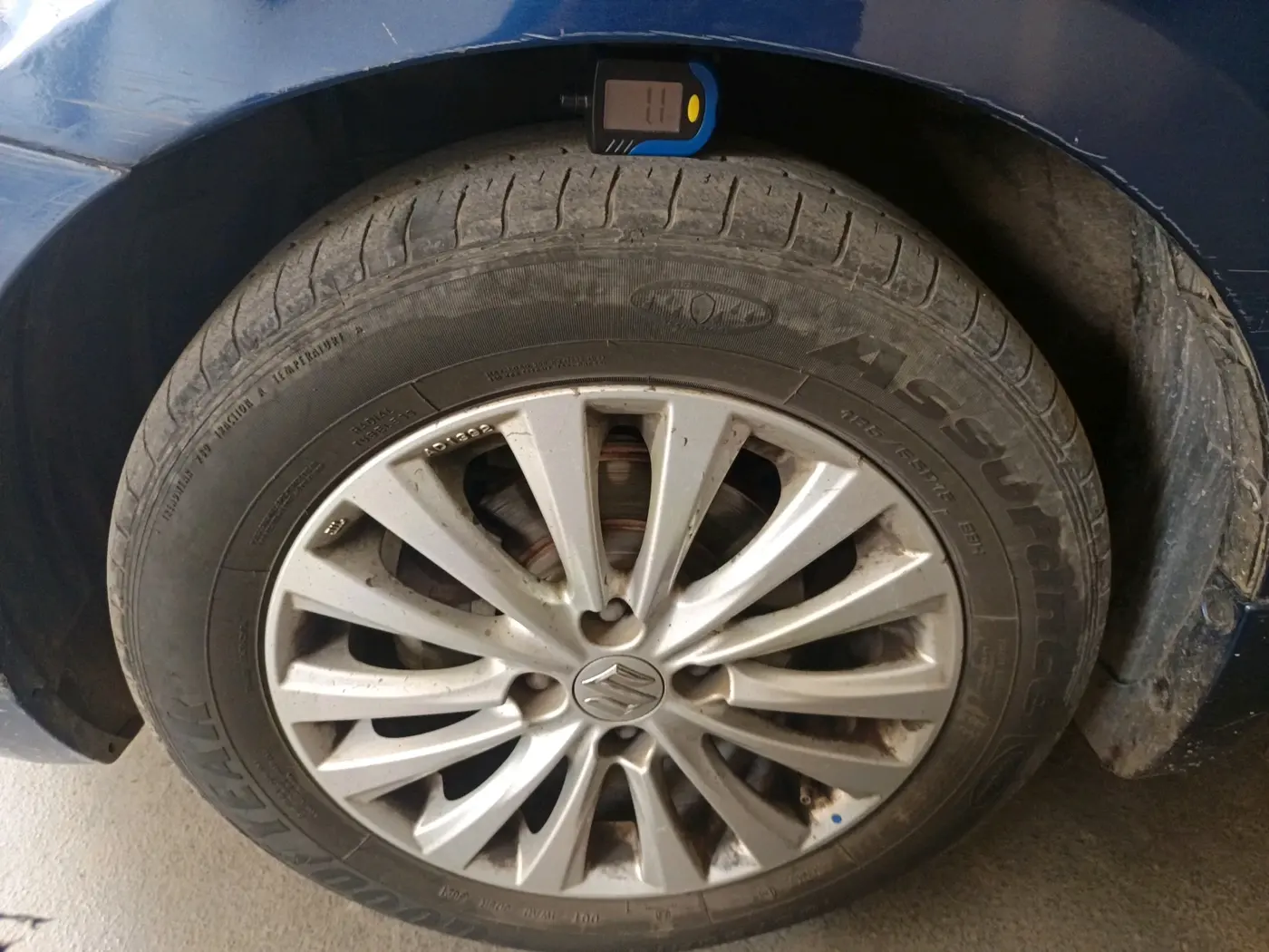 2017 Maruti Ciaz ZETA 1.4  AT PETROL, Petrol, Automatic, 81,911 km, tyre