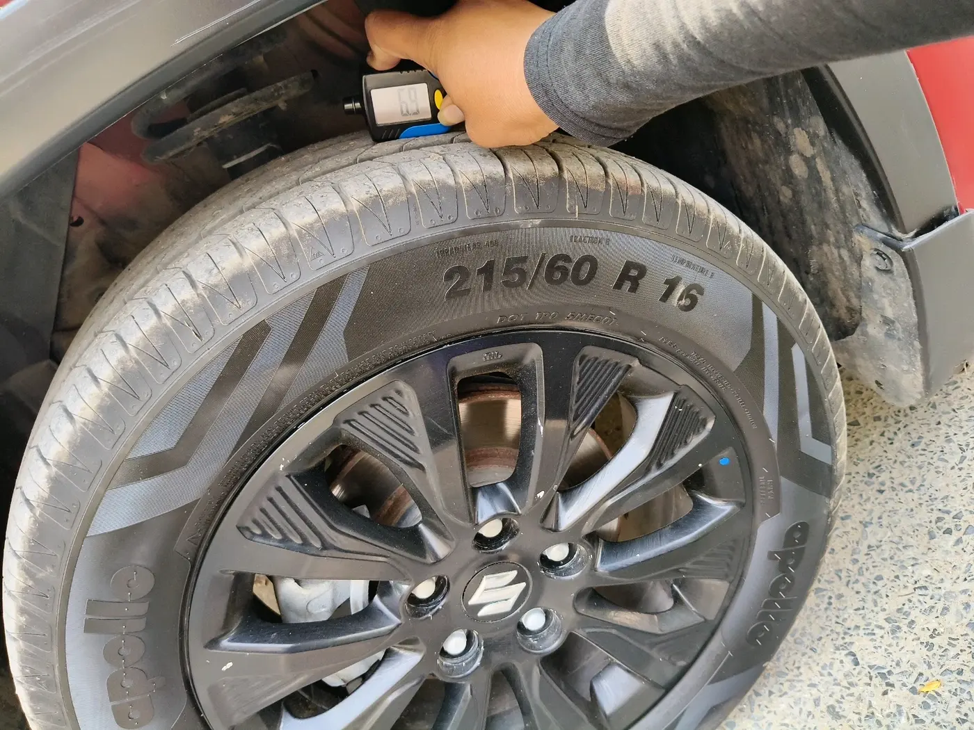 2020 Maruti Vitara Brezza ZXI, Petrol, Manual, 70,325 km, tyre