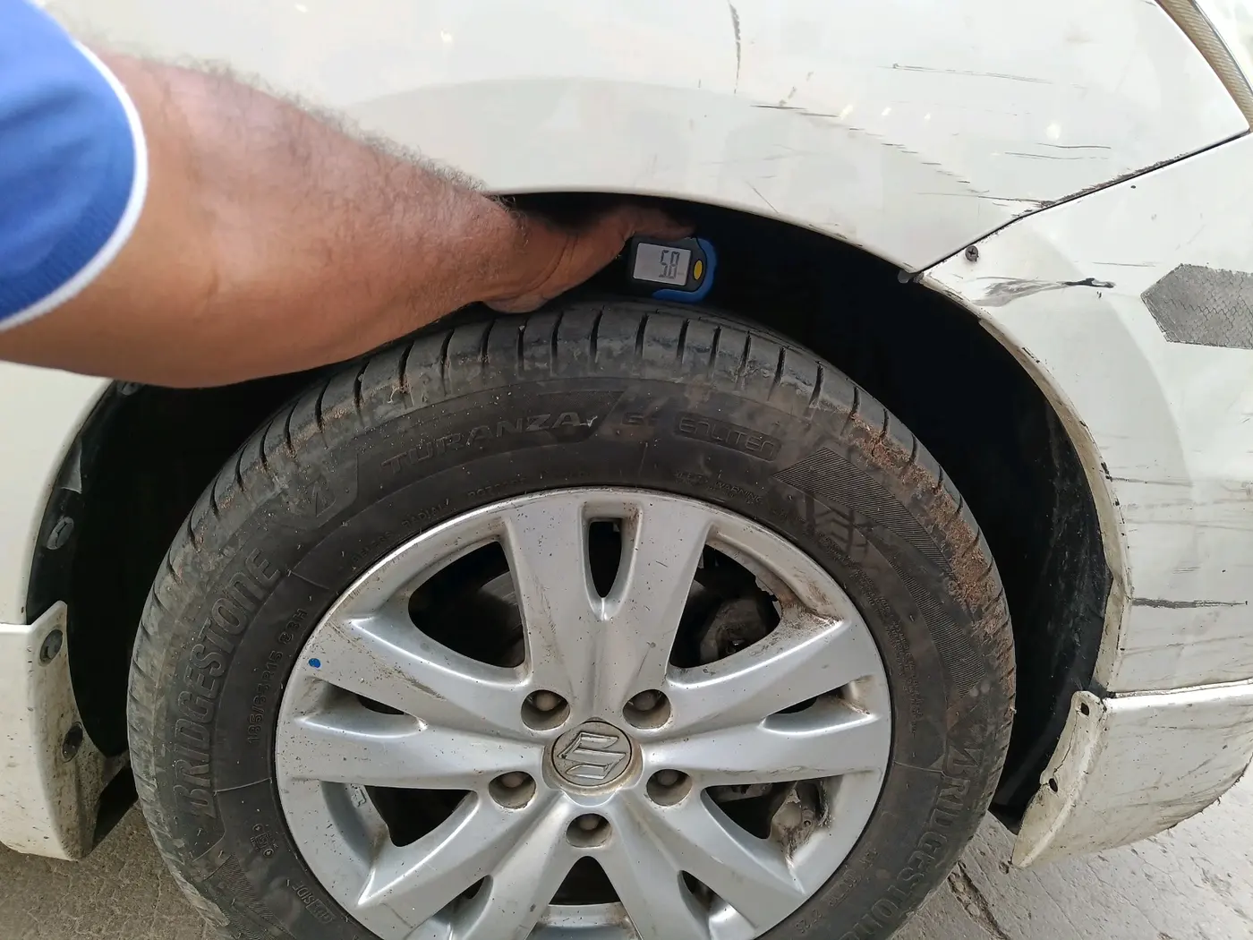 2018 Maruti Ertiga VDI SHVS, Diesel, Manual, 3,31,262 km, tyre