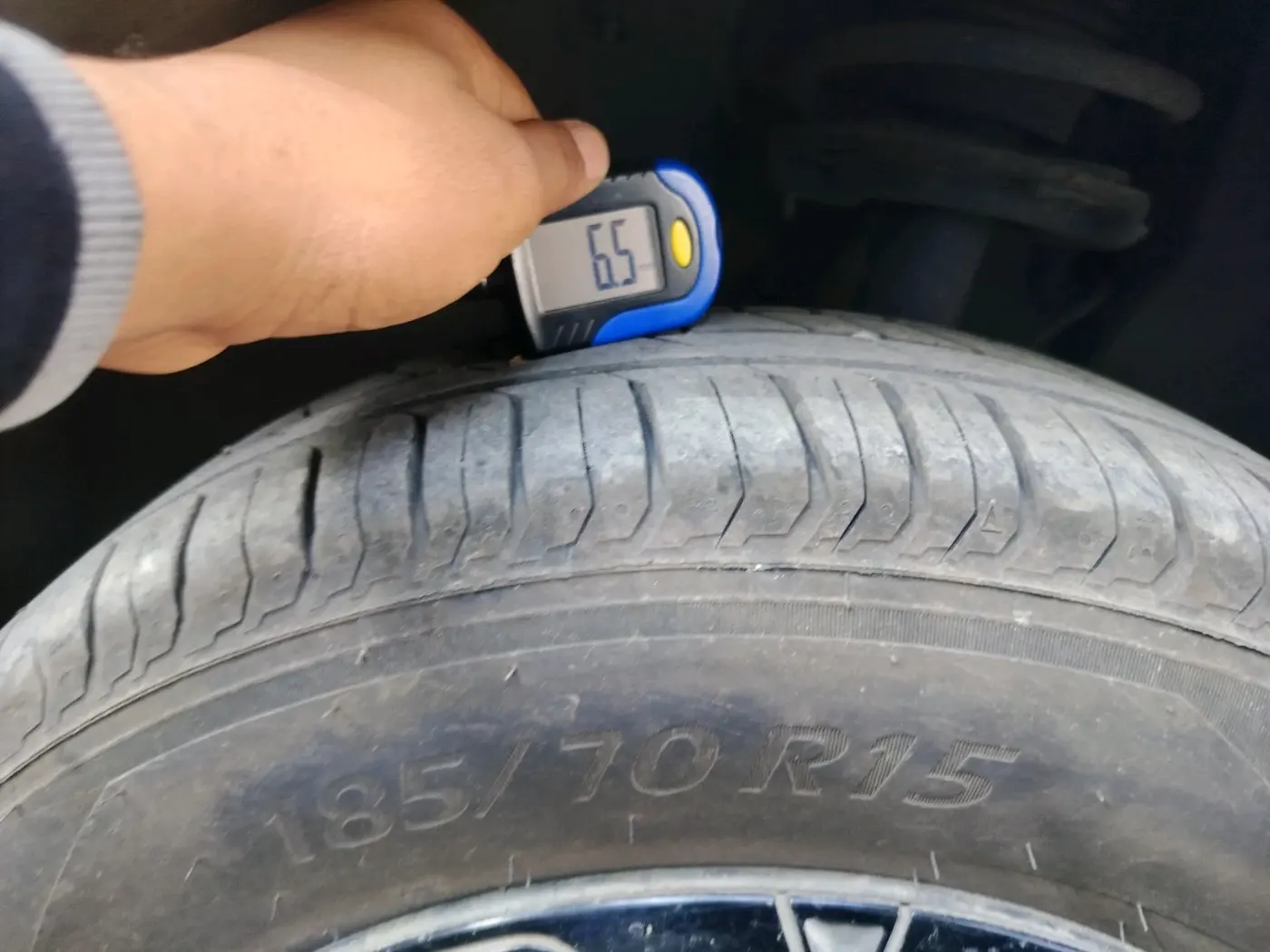 2022 Tata PUNCH ADVENTURE MT, Petrol, Manual, 56,117 km, tyre