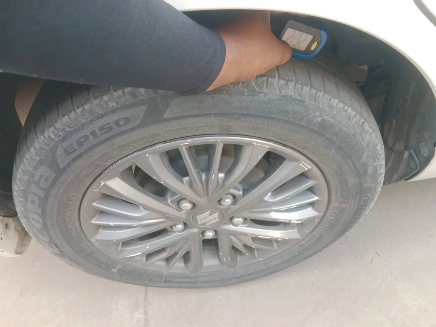 2019 Maruti Ertiga ZXI SHVS, Petrol, Manual, 1,20,500 km, tyre