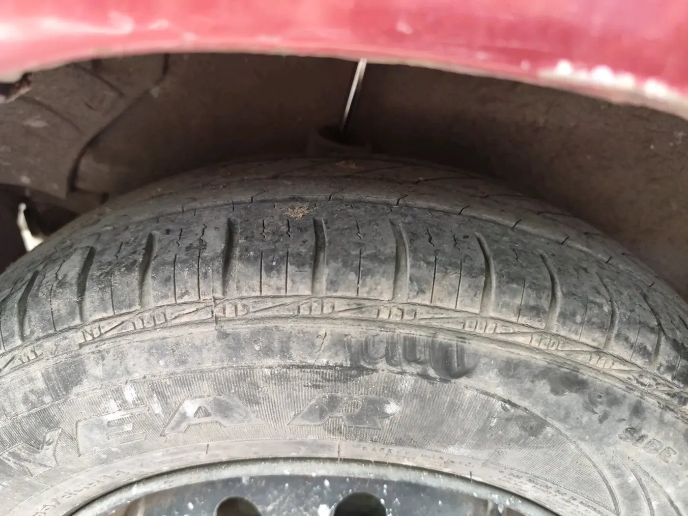 2012 Maruti Ritz VXI, Petrol, Manual, 94,759 km, tyre