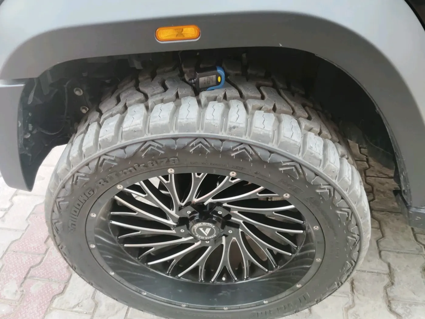 2024 Mahindra Thar LX PETROL HT 4WD AT, Petrol, Automatic, 5,437 km, tyre