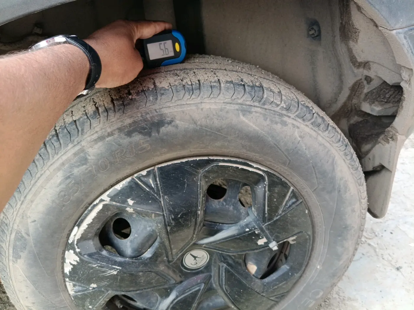 2021 Tata PUNCH ADVENTURE MT, Petrol, Manual, 53,988 km, tyre