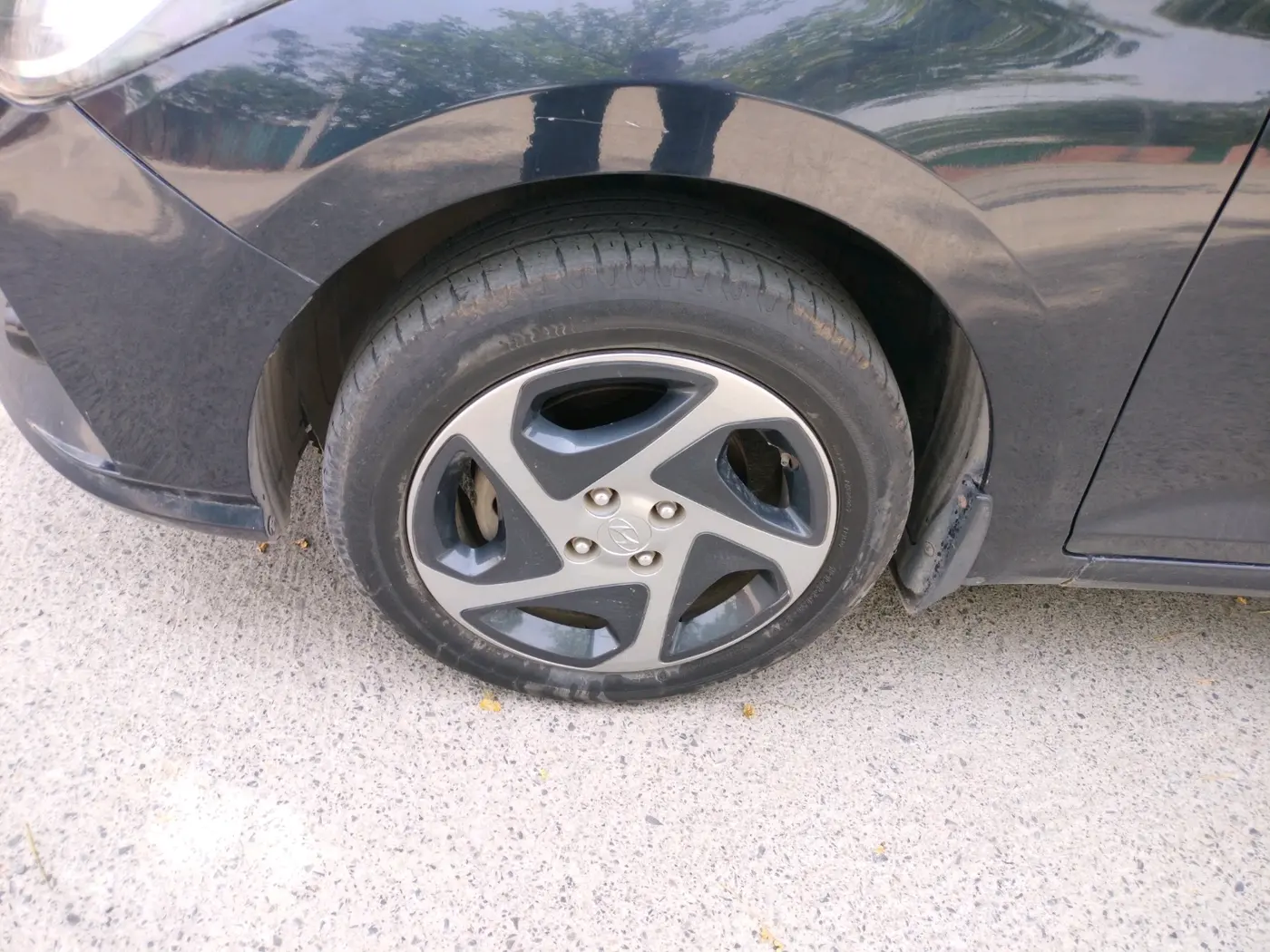 2022 Hyundai Verna S PLUS 1.5 CRDI, Diesel, Manual, 50,853 km, tyre