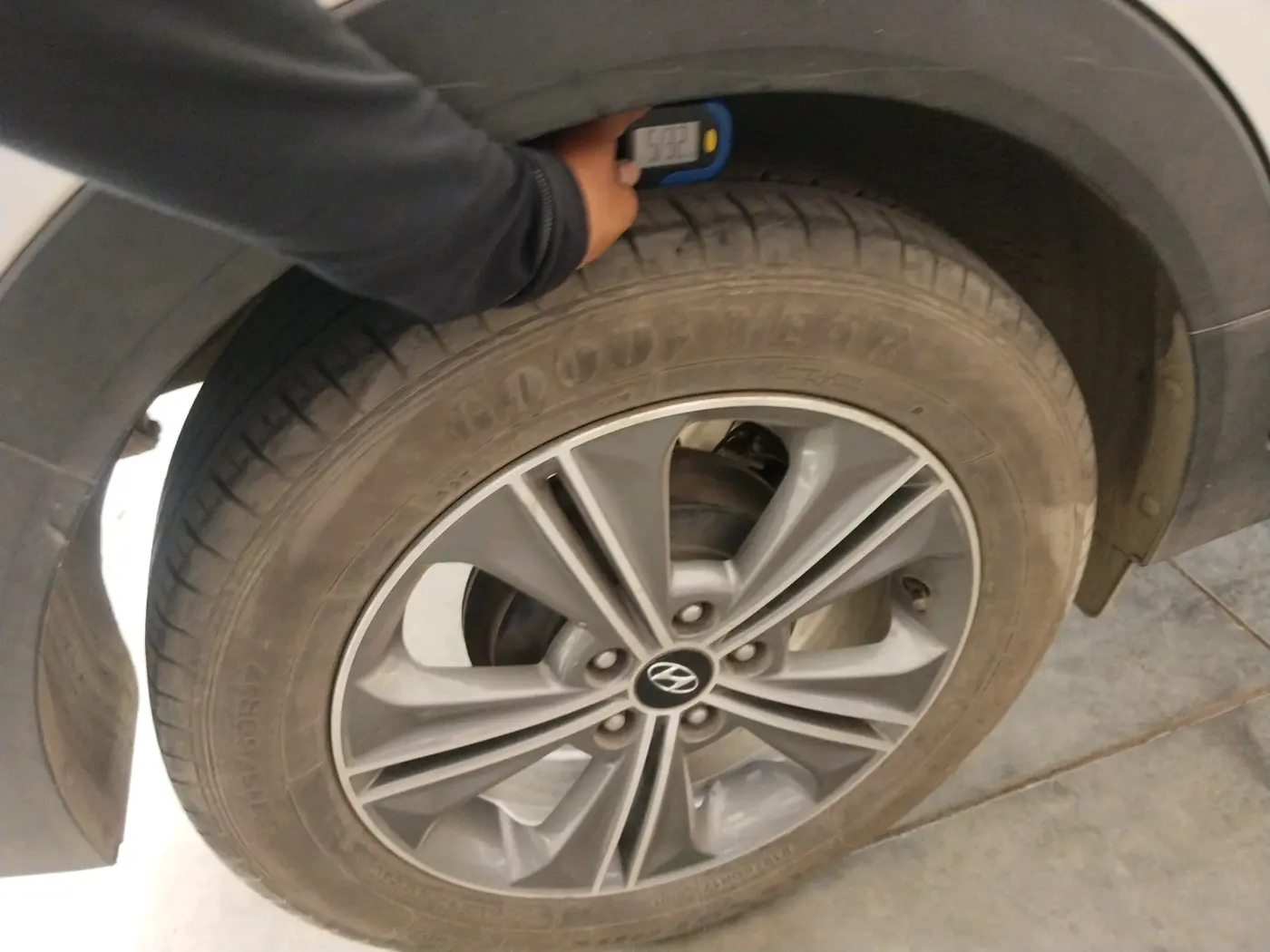 2018 Hyundai Creta SX PLUS AT 1.6 PETROL, Petrol, Automatic, 41,994 km, tyre