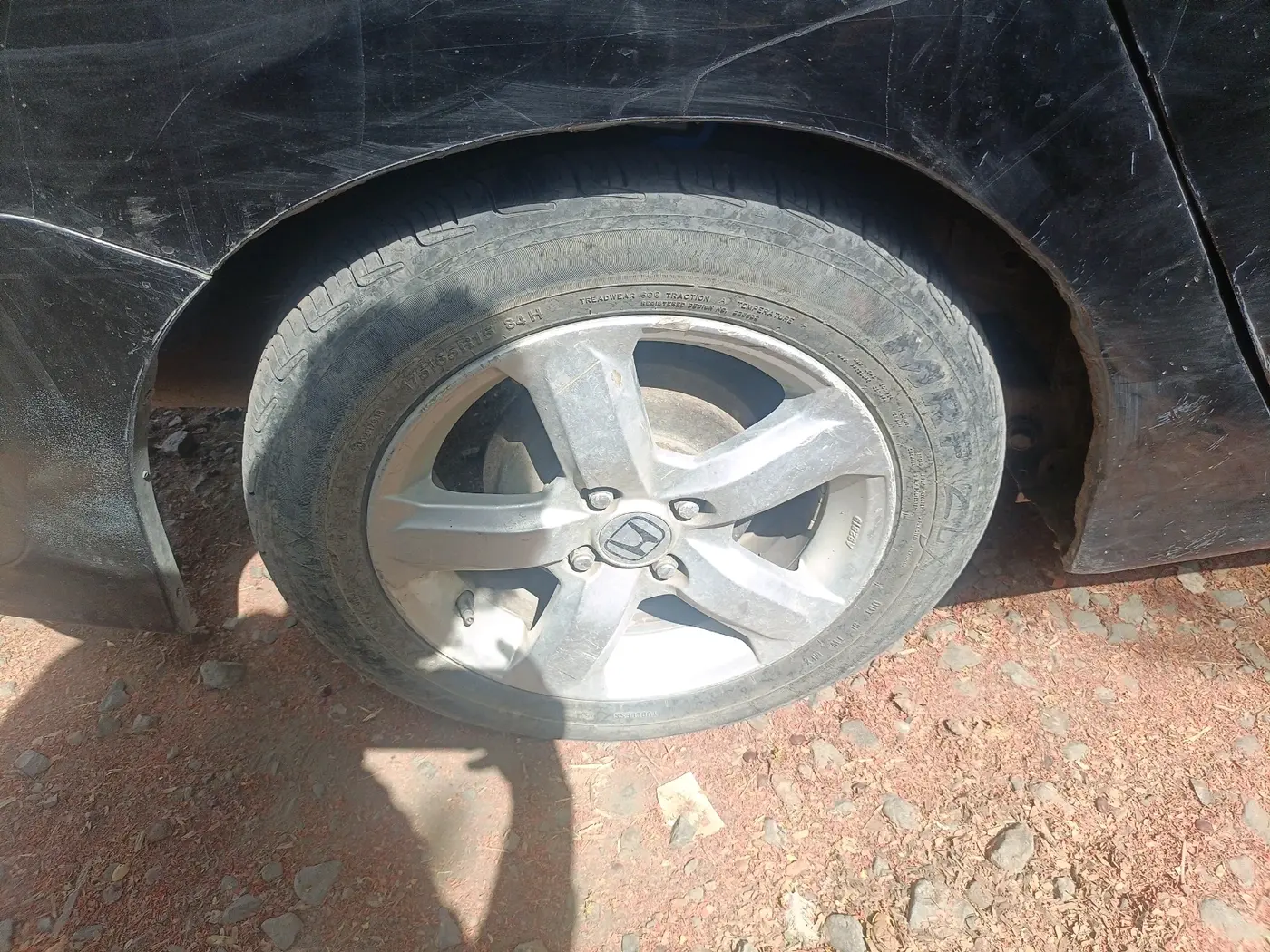 2011 Honda City 1.5L I-VTEC V AT, CNG, Automatic, 79,997 km, tyre