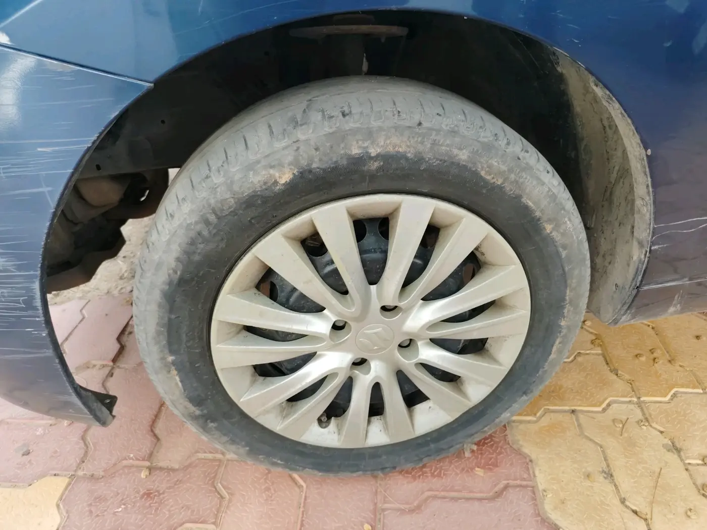 2019 Maruti Baleno DELTA PETROL 1.2, Petrol, Manual, 81,983 km, tyre