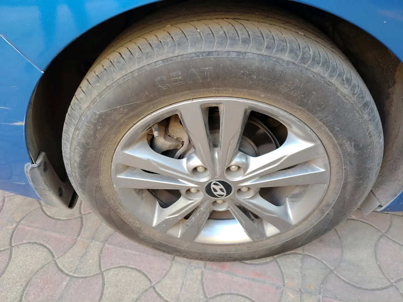2018 Hyundai New Elantra 2.0 SX(O) AT PETROL, Petrol, Automatic, 64,464 km, tyre