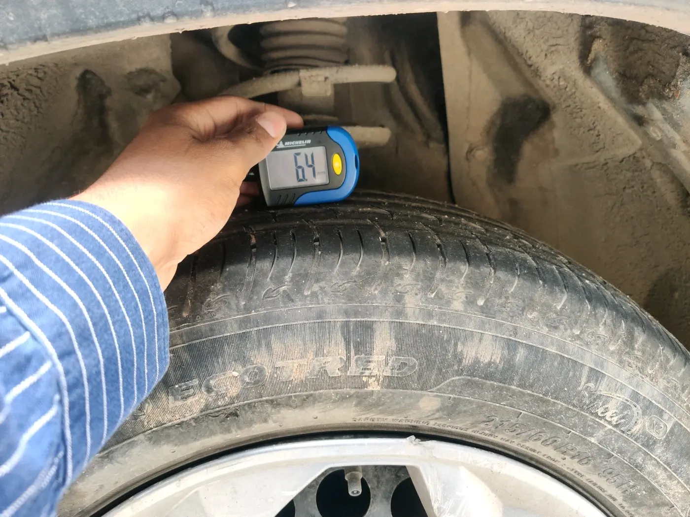 2023 Maruti BREZZA VXI, Petrol, Manual, 18,656 km, tyre