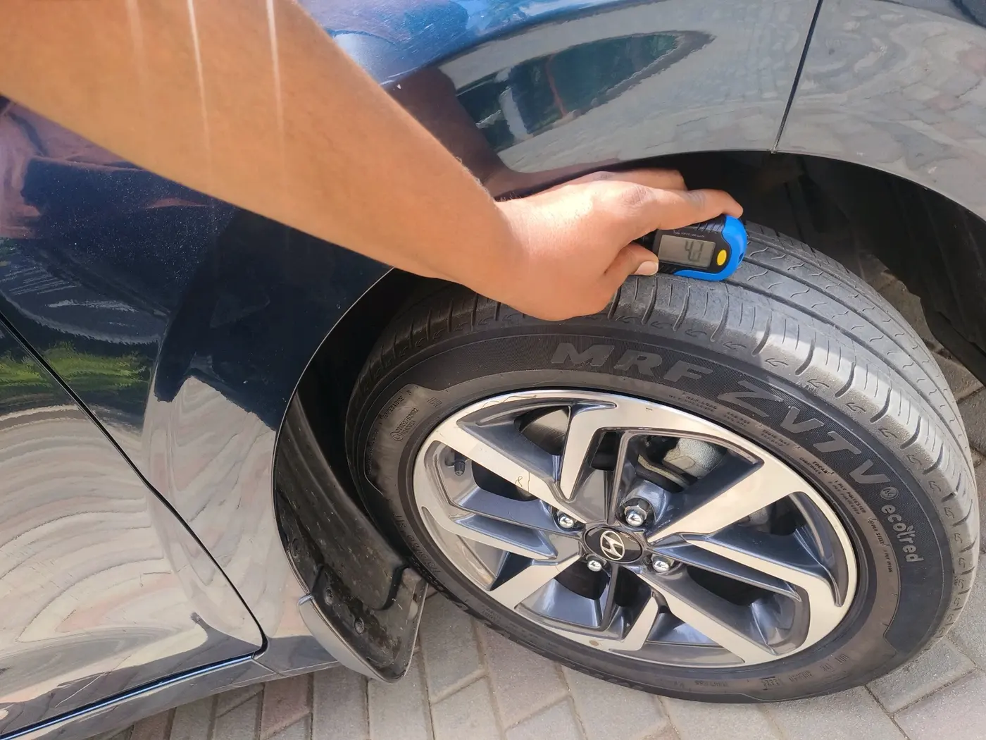 2021 Hyundai GRAND I10 NIOS SPORTZ 1.2 KAPPA VTVT DUAL TONE, Petrol, Manual, 51,335 km, tyre